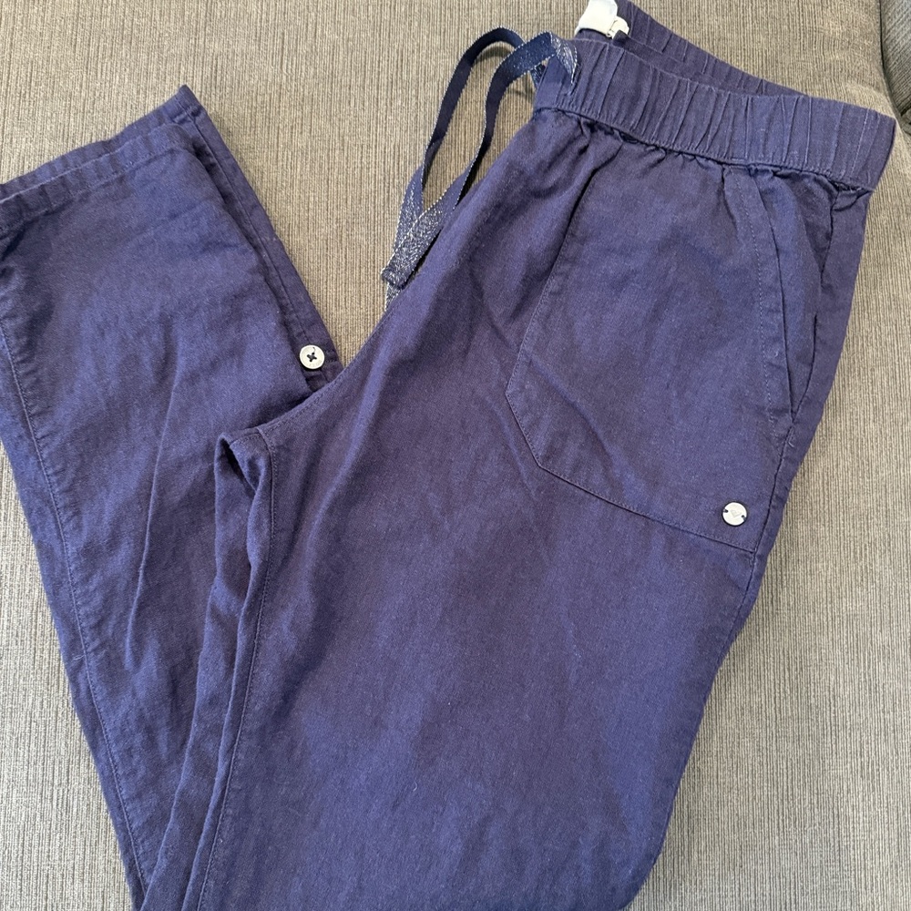 Roxy On The Seashore Pants- Mood Indigo, Size M